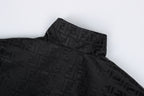 Fendi Stand Collar Nylon Bomber Jacket