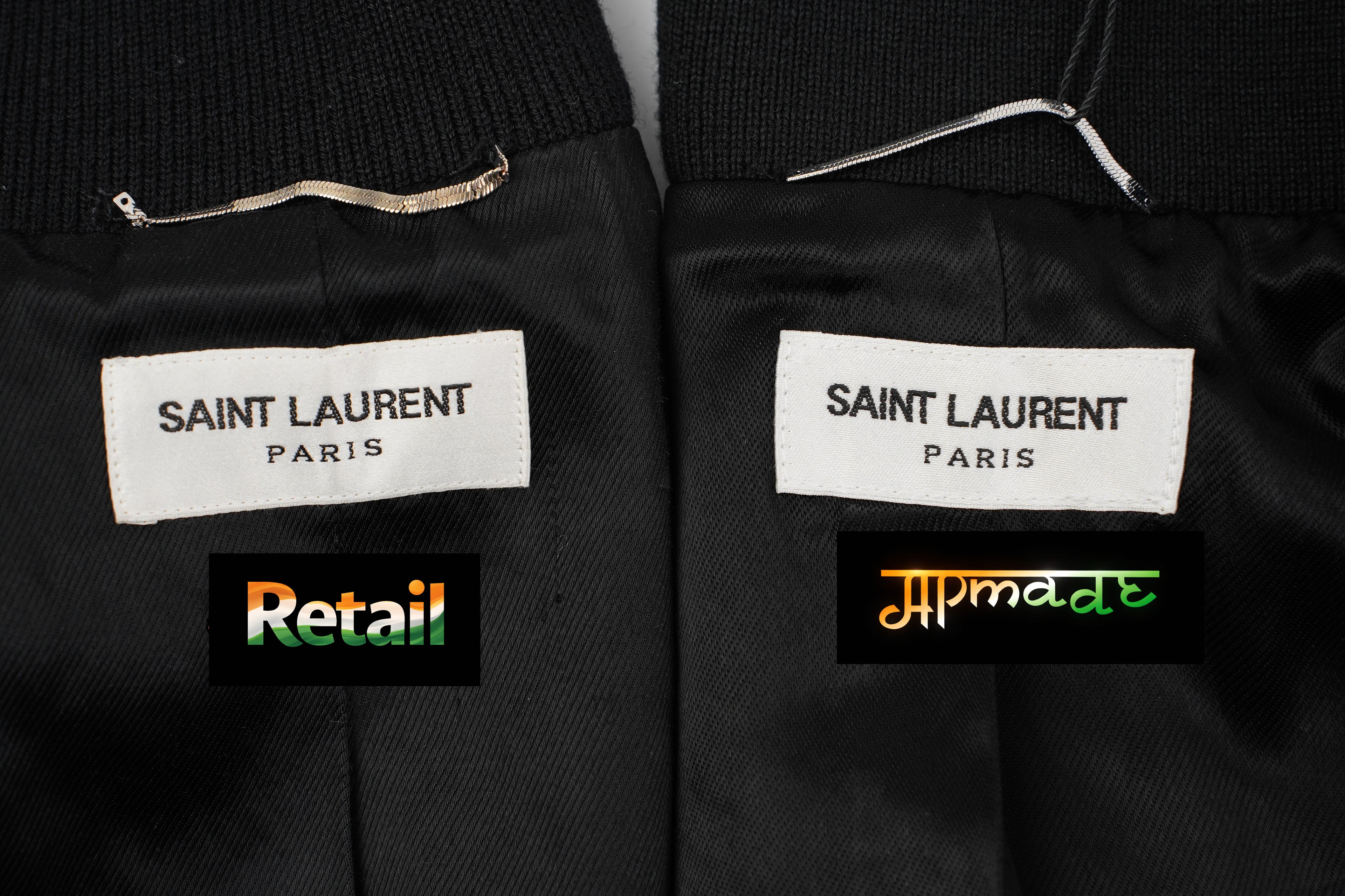YSL Yves Saint Laurent Saint Laurent Aries Baseball Jersey