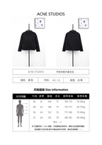 Acne Studios Cashmere Wool Coat Jacket