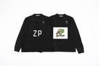 Acne Studios Bow and Letter Embroidered Cardigan Jacket