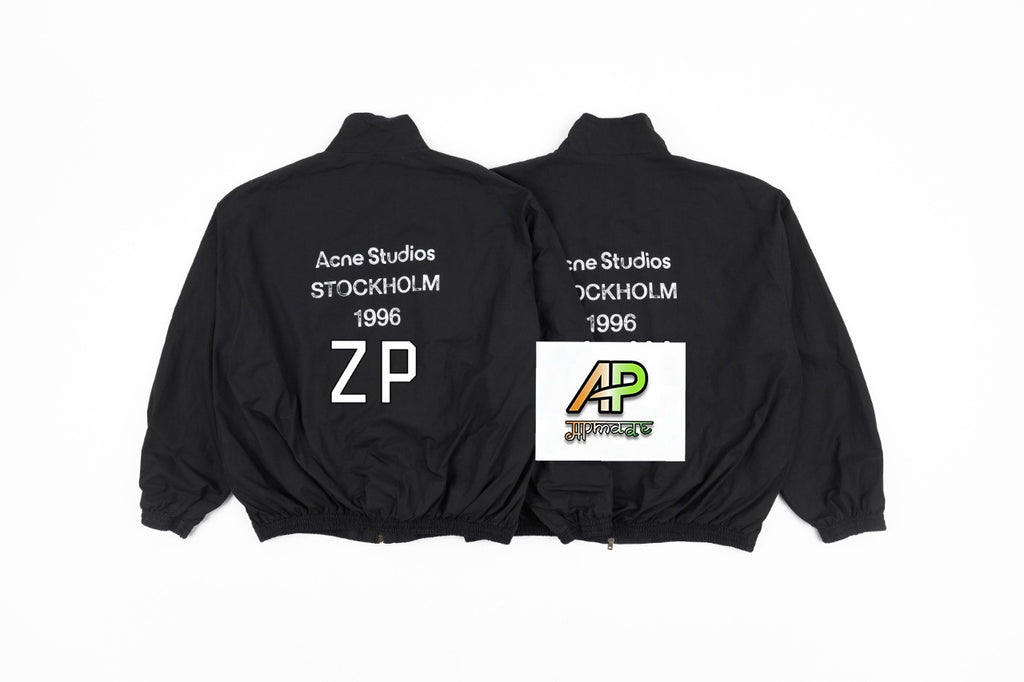 Acne Studios 1996 Mottled Letter Jacket