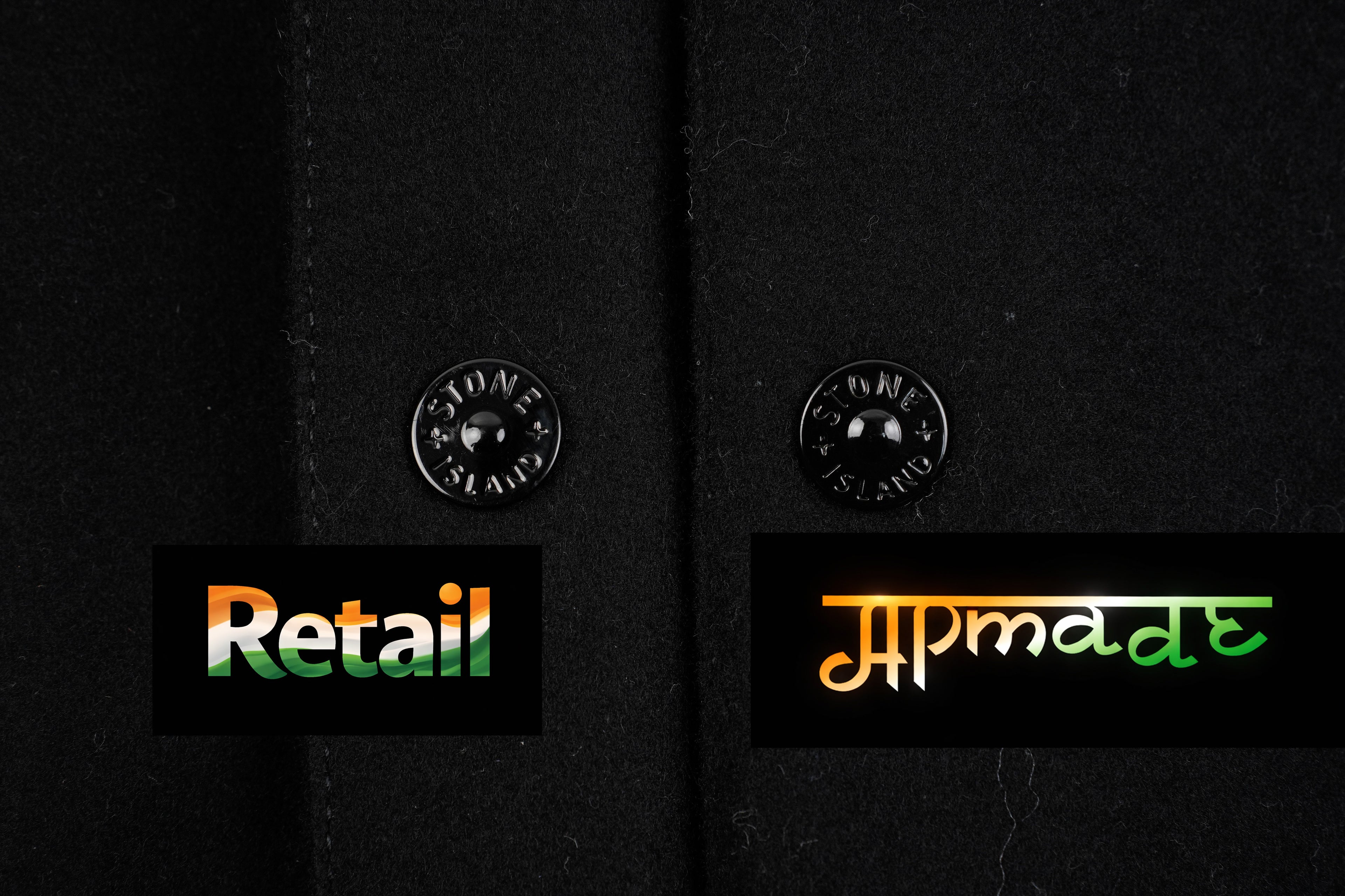 Stone Island Black Ghost Wool Coat – Thin Style