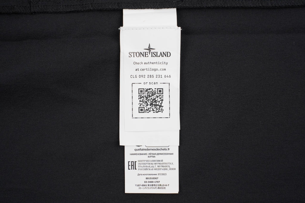 Stone Island Star Embroidered Seam Pressed Shirt Jacket