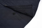 Bottega Veneta Pocket Leather Label Diamond Quilted Cotton Jacket