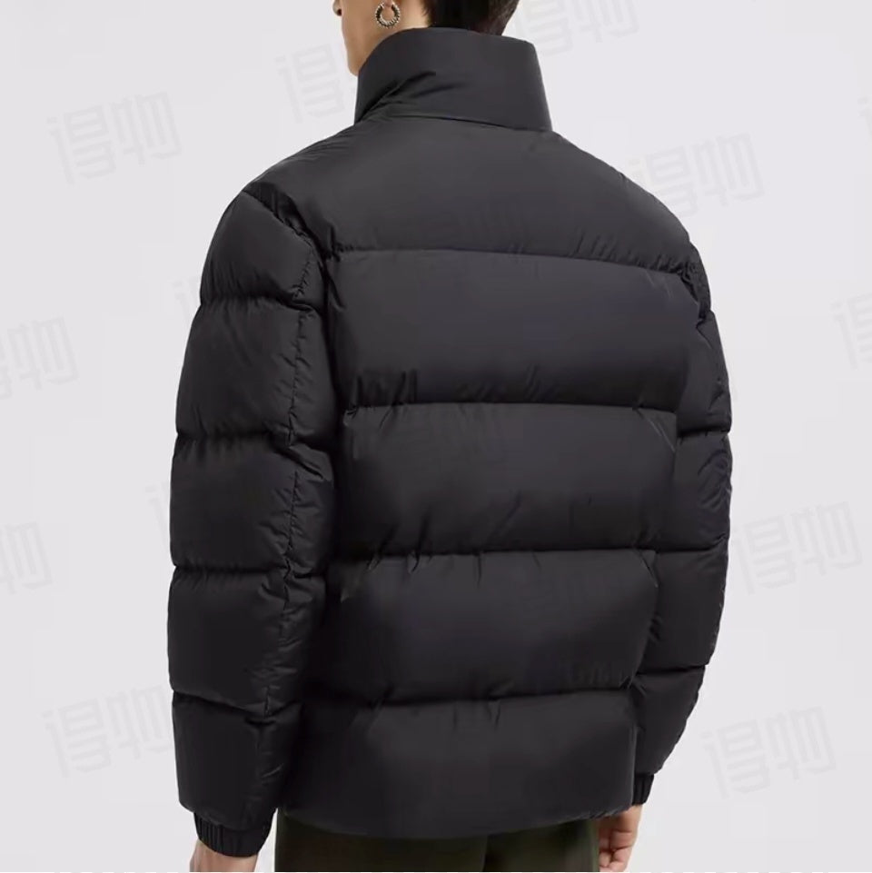 Moncler Stand-Up Collar Oversized Lightweight Down Jacket