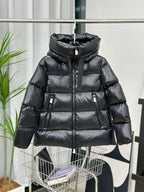 Moncler Hooded Short Down Jacket