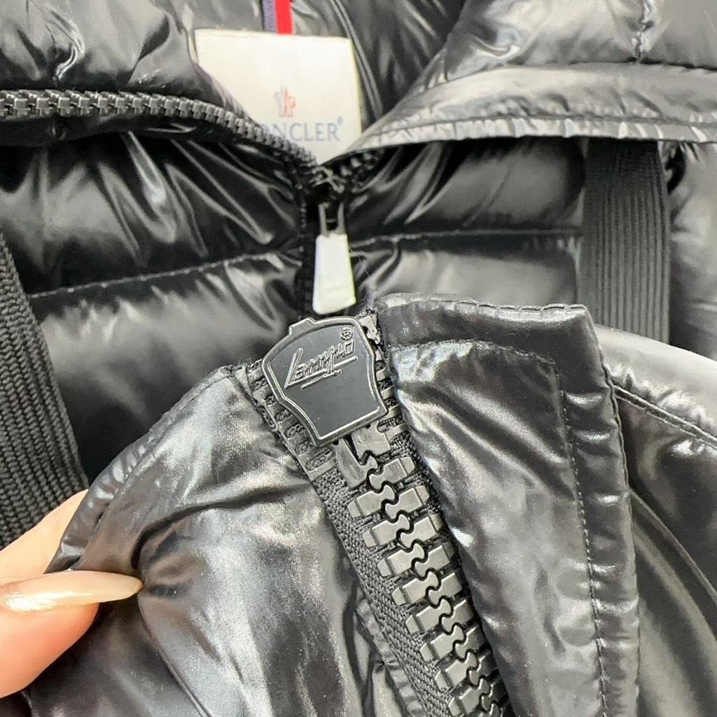 Moncler Hooded Short Down Jacket