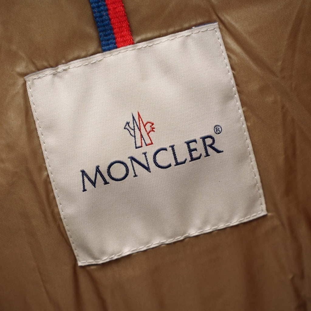 Moncler Agneux Elastic Waist Hooded Down Jacket