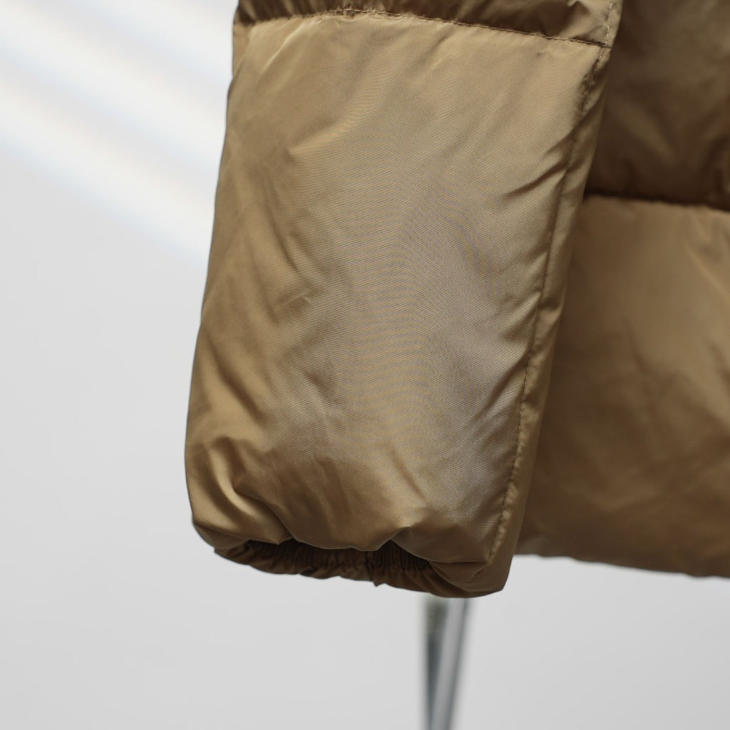 Moncler Agneux Elastic Waist Hooded Down Jacket