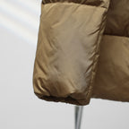 Moncler Agneux Elastic Waist Hooded Down Jacket