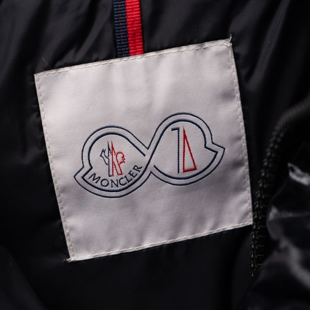 Moncler 70th Anniversary Double Logo Hooded Down Jacket