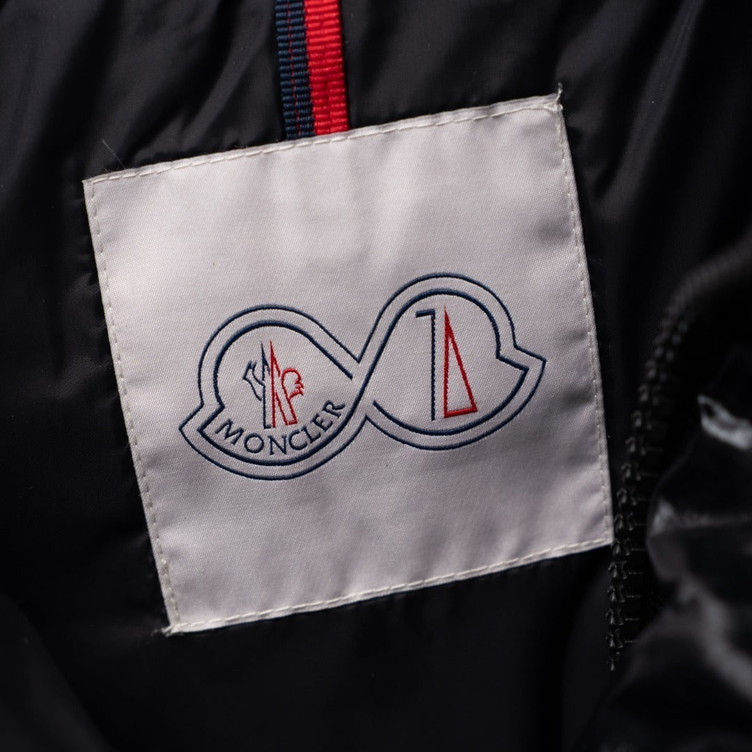 Moncler 70th Anniversary Double Logo Hooded Down Jacket