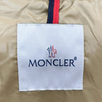 Moncler Below-Knee Belted Down Jacket