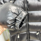 Moncler Below-Knee Belted Down Jacket