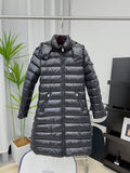 Moncler Long Waist Down Jacket