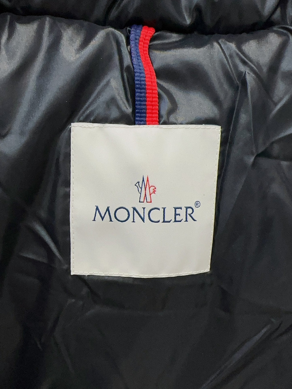 Moncler Long Waist Down Jacket