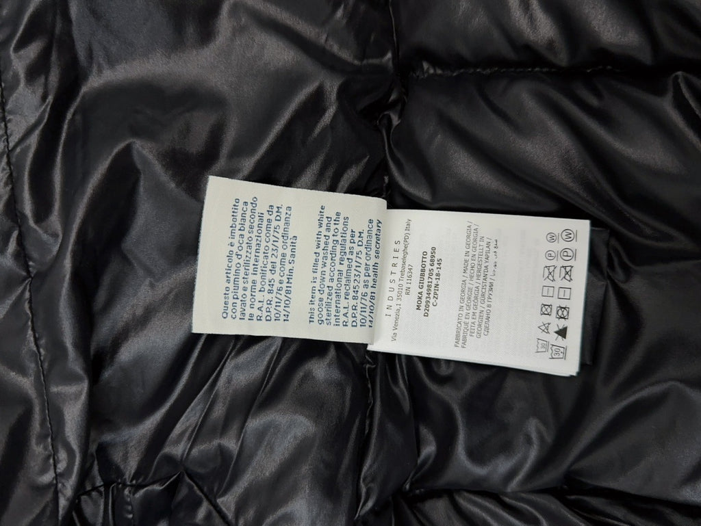 Moncler Long Waist Down Jacket