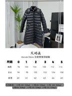 Moncler Long Waist Down Jacket