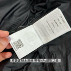 Moncler Silver Fox Fur Collar Long Down Jacket