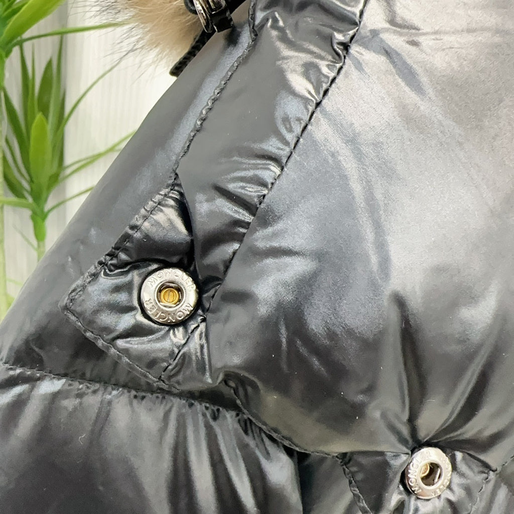 Moncler Mid-Length Waisted Down Jacket