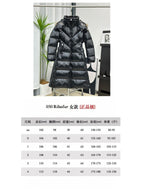 Moncler Mid-Length Waisted Down Jacket