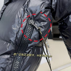 Moncler Black and Gold Down Jacket