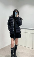 Moncler Longue Saison Nylon Down Jacket