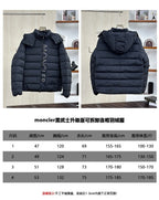 Moncler Longue Saison Nylon Down Jacket