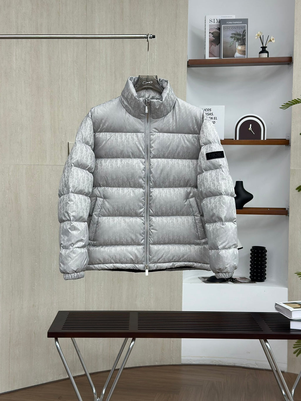 Christian Dior Classic Monogram Down Jacket