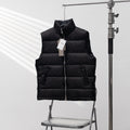 Christian Dior All-over Print Stand-up Collar Down Vest
