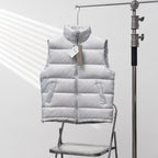 Christian Dior All-over Print Stand-up Collar Down Vest