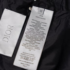 Christian Dior All-over Print Stand-up Collar Down Vest