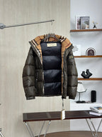 Burberry Letter Badge Down Jacket
