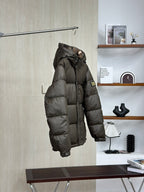 Burberry Letter Badge Down Jacket
