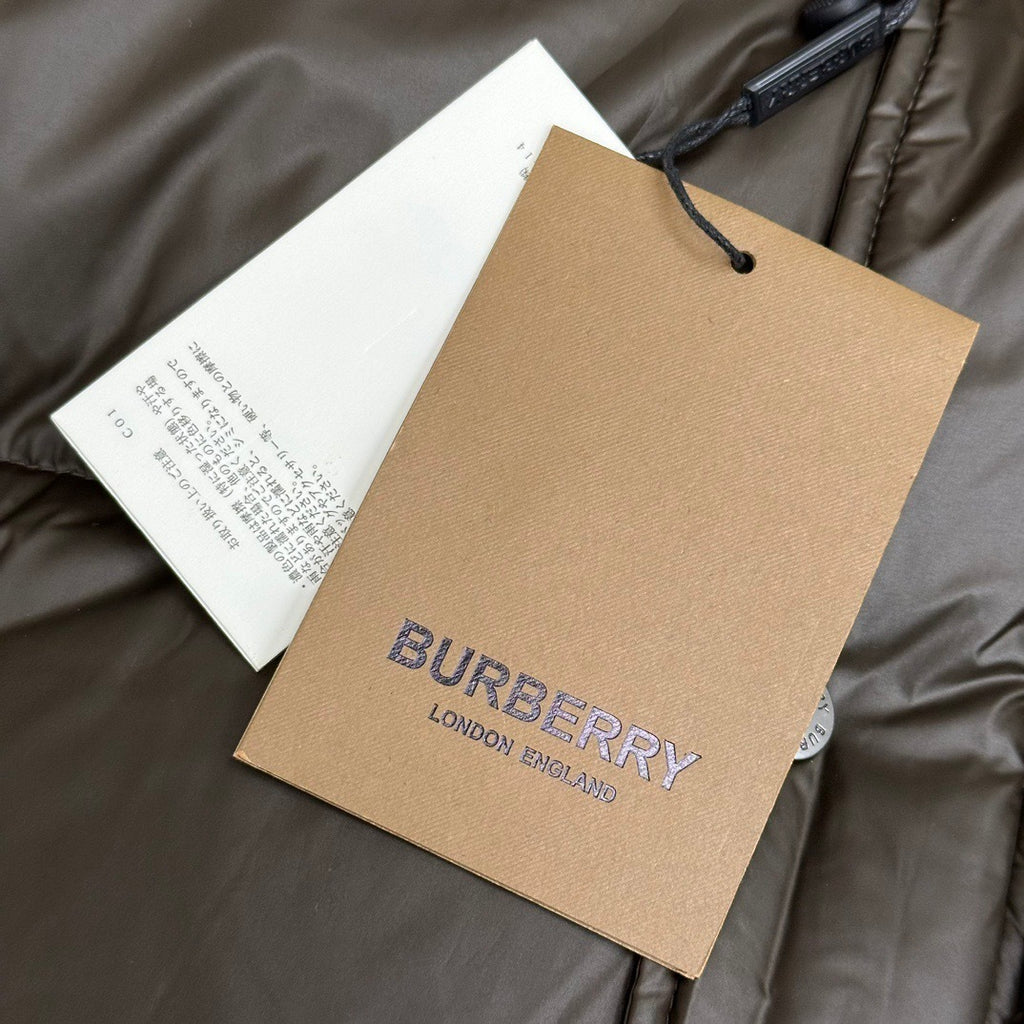 Burberry Letter Badge Down Jacket