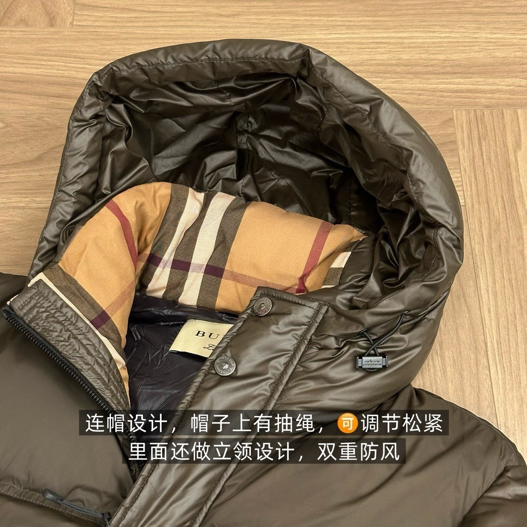 Burberry Letter Badge Down Jacket
