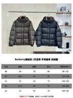 Burberry Letter Badge Down Jacket