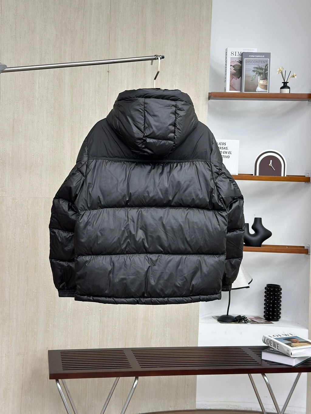 Burberry Letter Badge Down Jacket