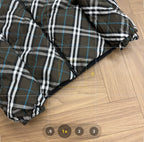 Burberry Double-sided Plaid Down Jacket