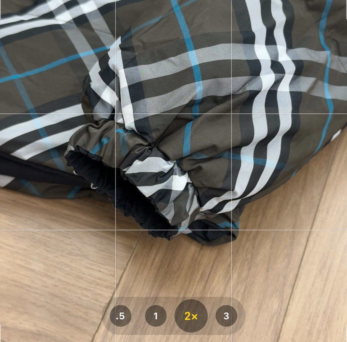 Burberry Double-sided Plaid Down Jacket