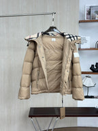 Burberry Double-sided Plaid Down Jacket