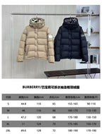 Burberry Double-sided Plaid Down Jacket