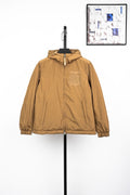 Burberry Solid Color Warhorse Print Hooded Jacket