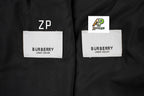 Burberry Solid Color Warhorse Print Hooded Jacket