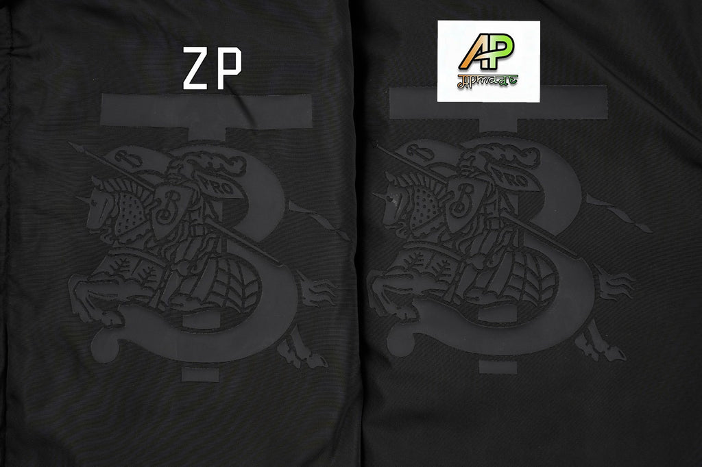 Burberry Solid Color Warhorse Print Hooded Jacket