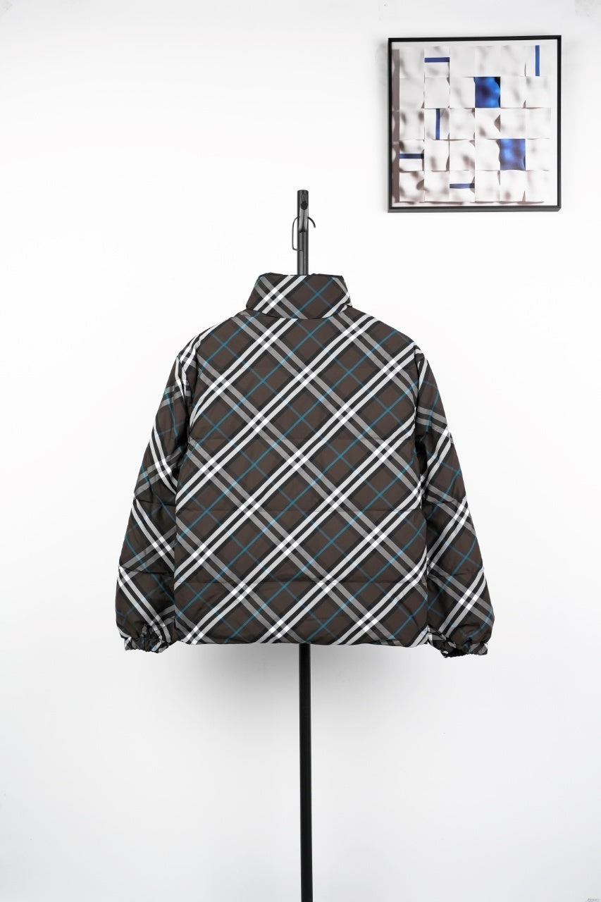 Burberry Double-sided Checkered Down Jacket