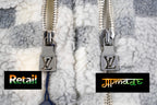 Louis Vuitton Mosaic Lamb Wool Coat