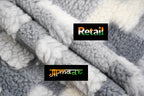 Louis Vuitton Mosaic Lamb Wool Coat