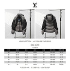 Louis Vuitton Monogram Gradient Hooded Down Jacket