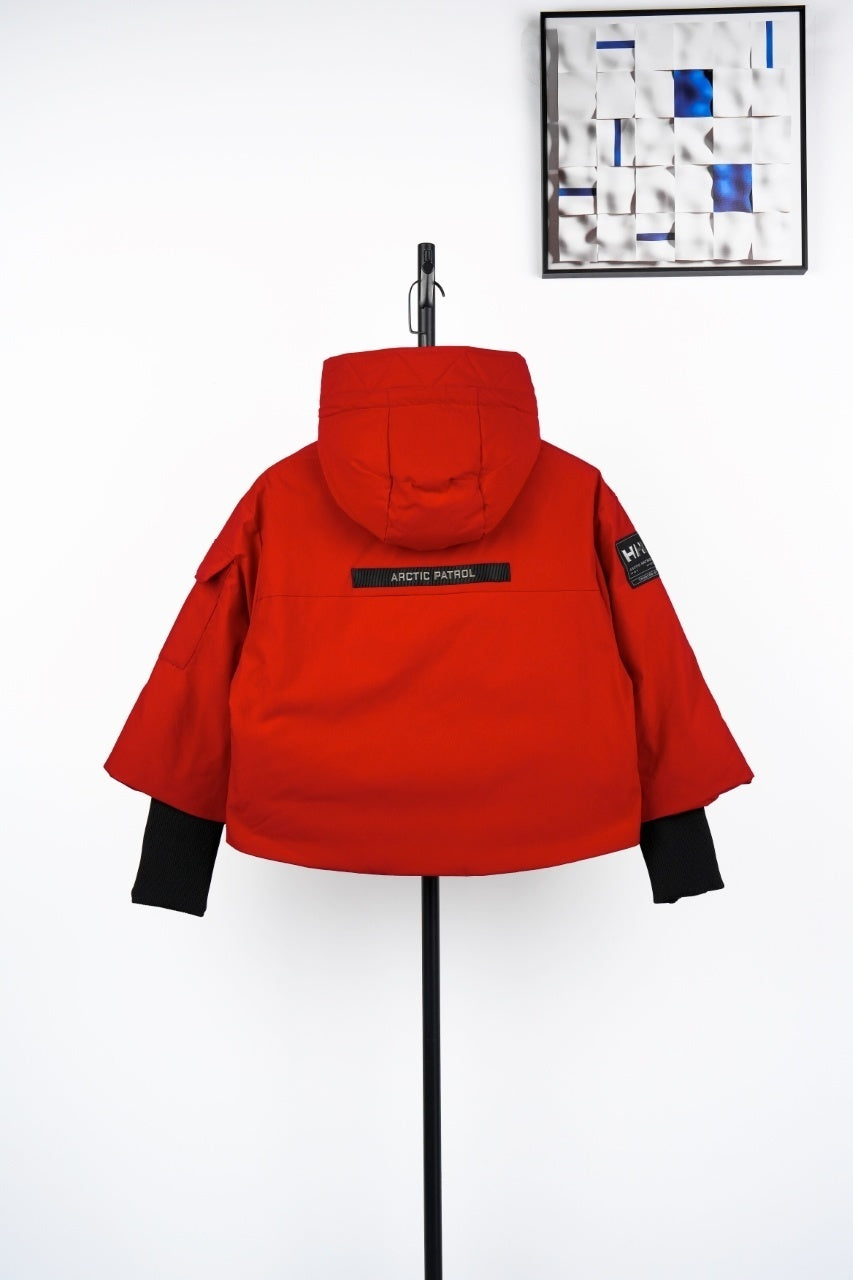 Helly Hansen Women's Hooded Down Jacket Red